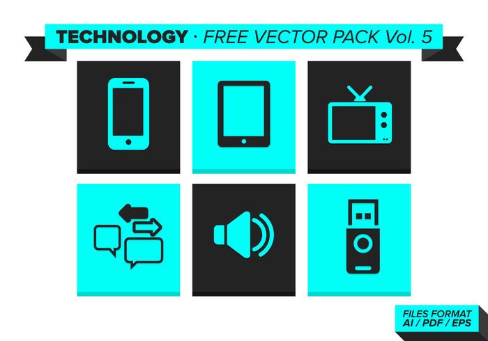 Technology Free Vector Pack Vol. 5