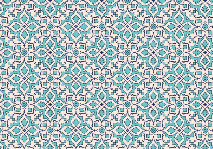 Vector Mosaic Leaf Pattern Background