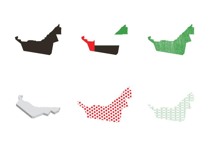 Free UAE Vector Illustration Free UAE Vector Illustration