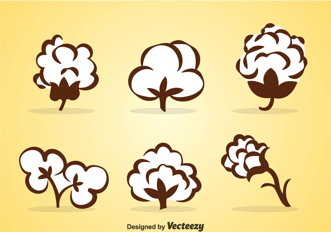 Cotton Vector Sets 105953 Vector Art at Vecteezy