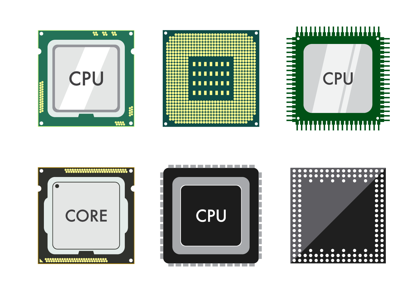 Cpu Icons, and Graphics for Free Download
