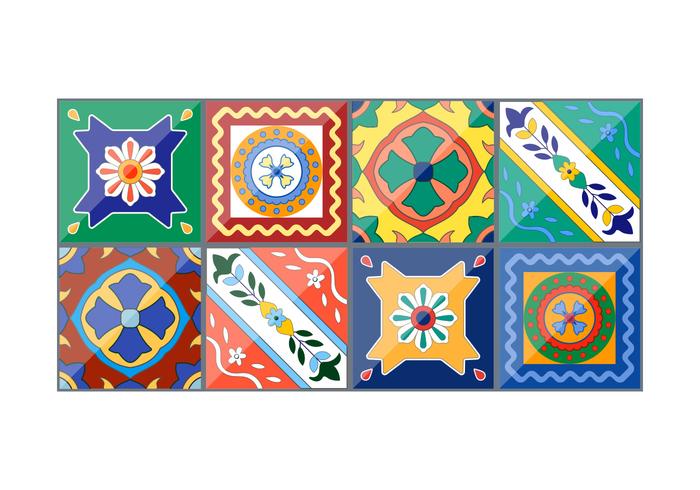Beautiful Vector Spanish Ceramics Beautiful Vector Spanish Ceramics