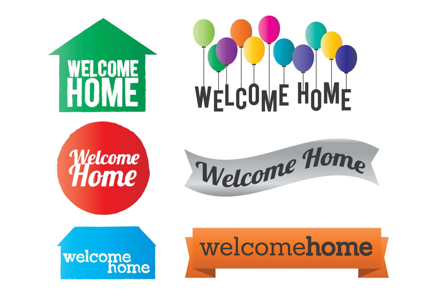 Welcome Home Vector - Download Free Vectors, Clipart ...