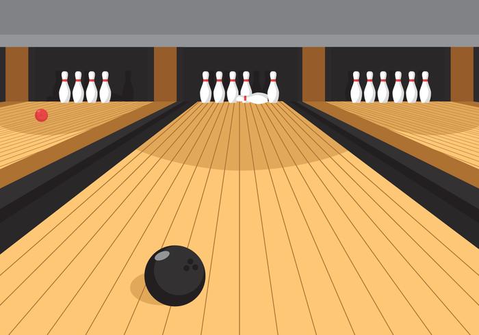 bowling lane clip art