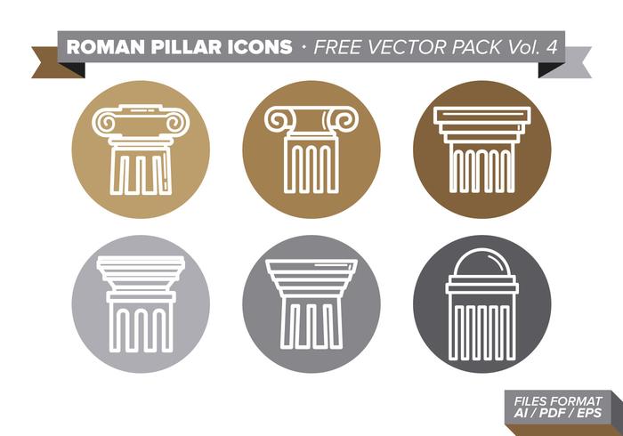 Roman Pillar Icons Free Vector Pack Vol. 4 Roman Pillar Icons Free Vector Pack Vol. 4