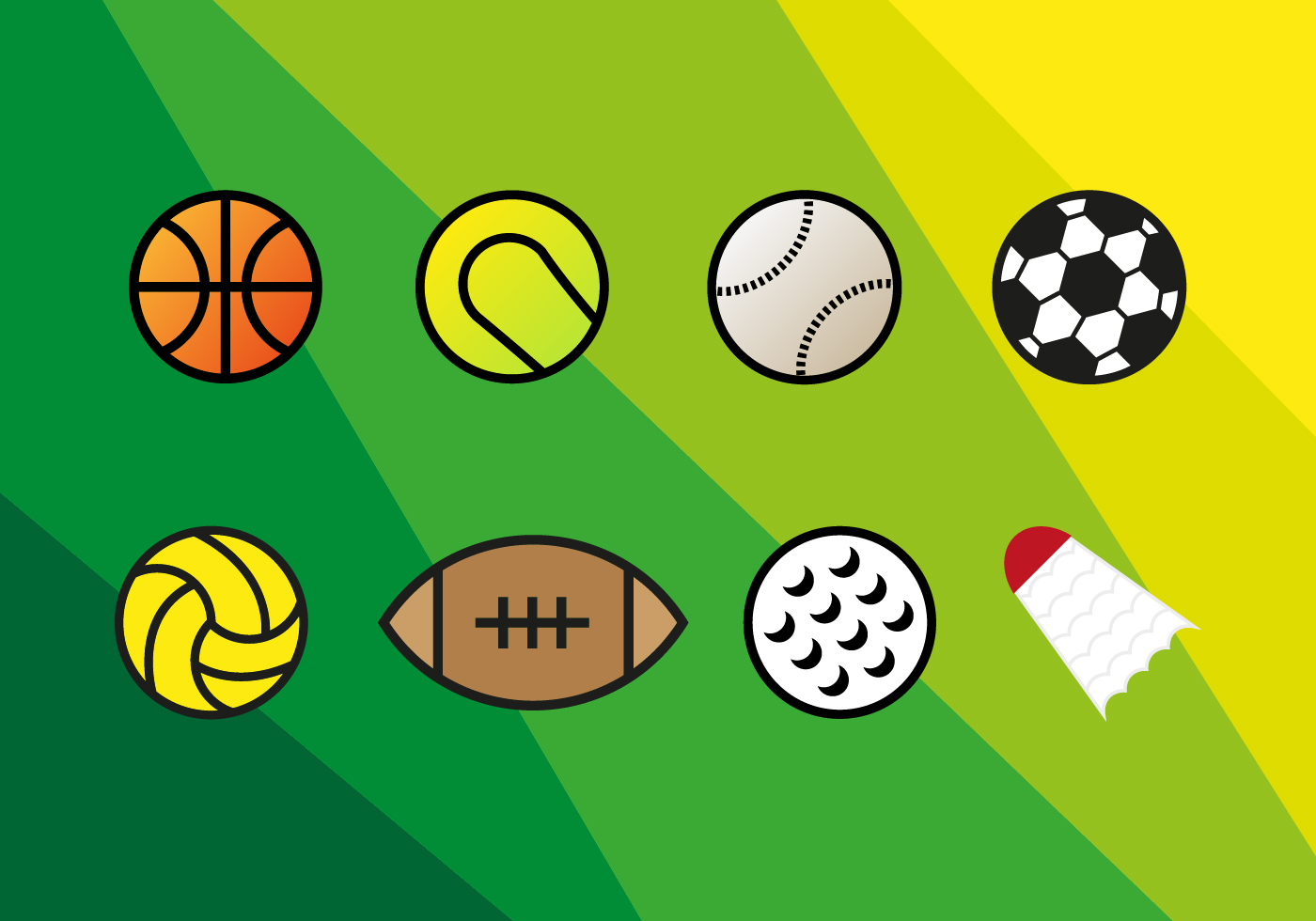 Download Sports Vector Balls - Download Free Vector Art, Stock ...