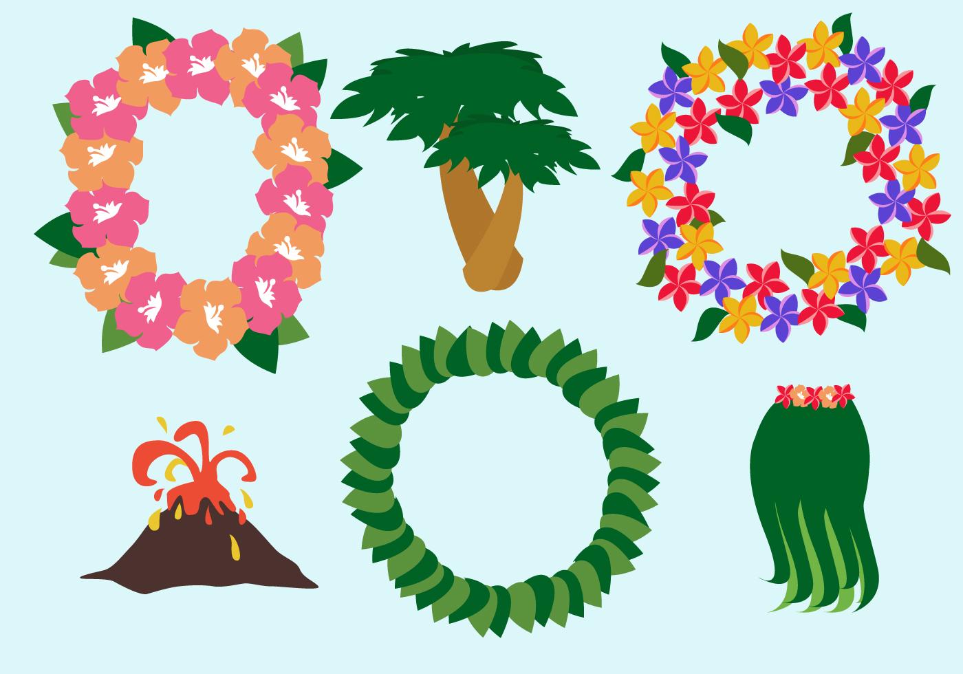 Free Hawaiian Lei Vector 106253 Vector Art at Vecteezy