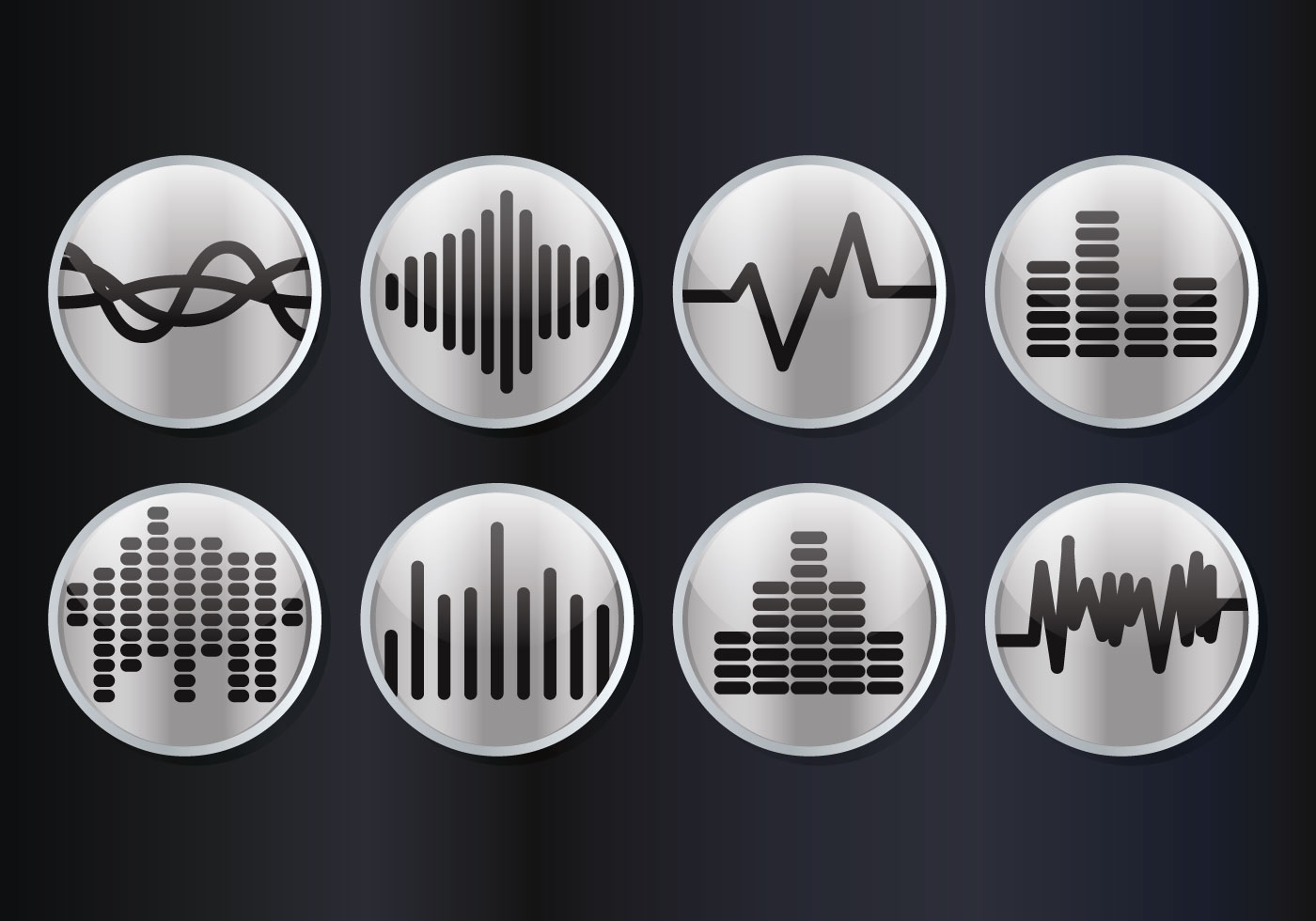 Sound Bars Vector 106267 Vector Art at Vecteezy