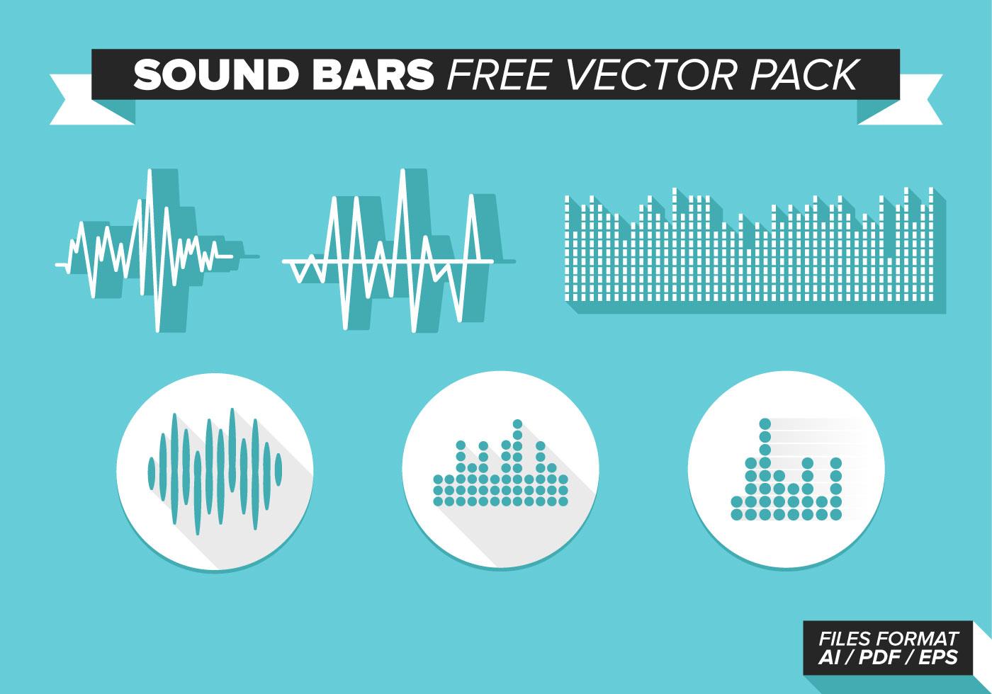 Sound Bars Free Vector Pack 106326 Vector Art at Vecteezy
