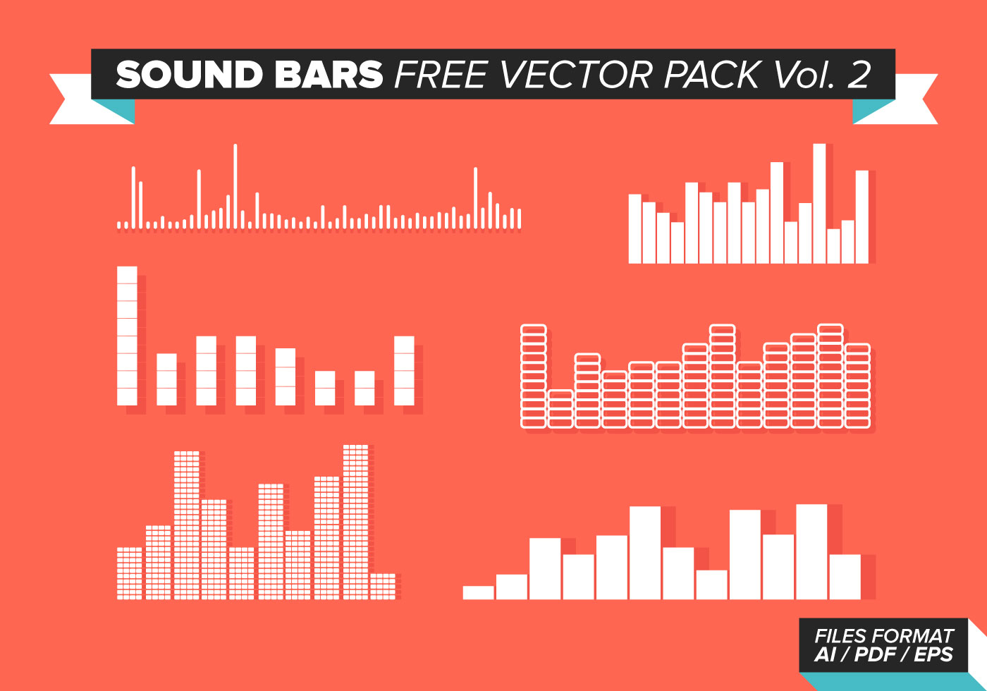 Sound Bars Free Vector Pack Vol. 2 106337 Vector Art at Vecteezy