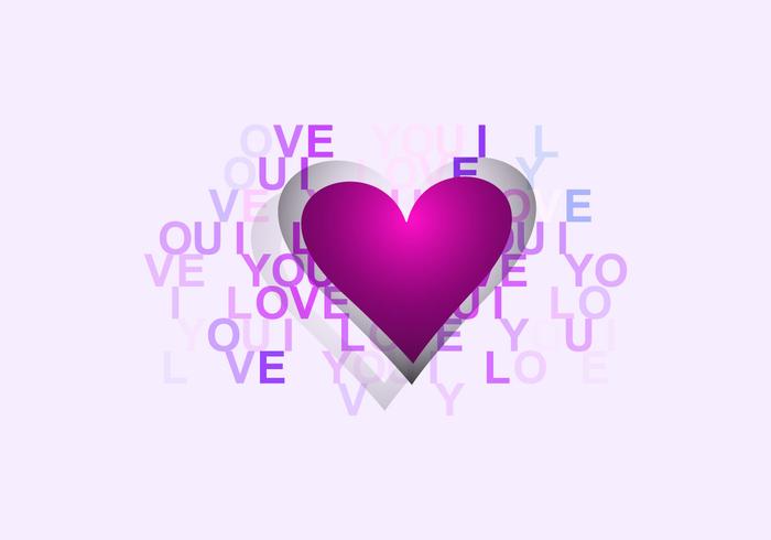 Happy Valentine Day Card vector