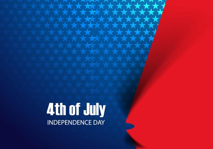 4to De Día De La Independencia De Julio En Estados Unidos De América vector
