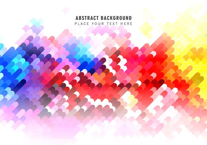 Colorido patrón abstracto vector