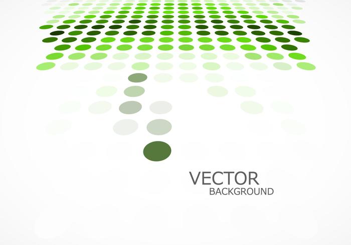 Green Dotted Background vector