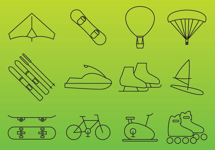 Recreation Vector Icons