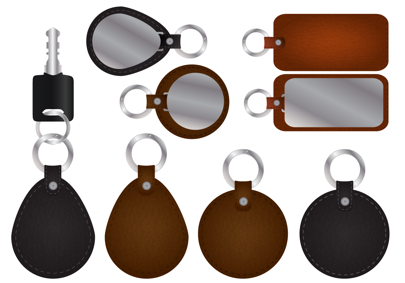 Download Key Holder With Leather Vectors - Download Free Vector Art ...