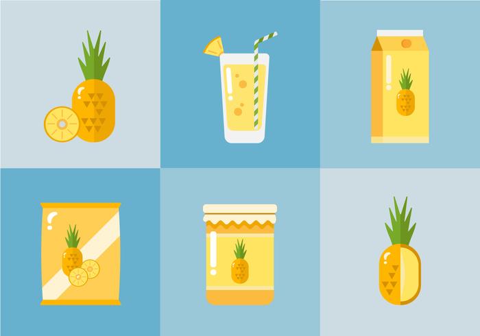 Vector Ananas Productos