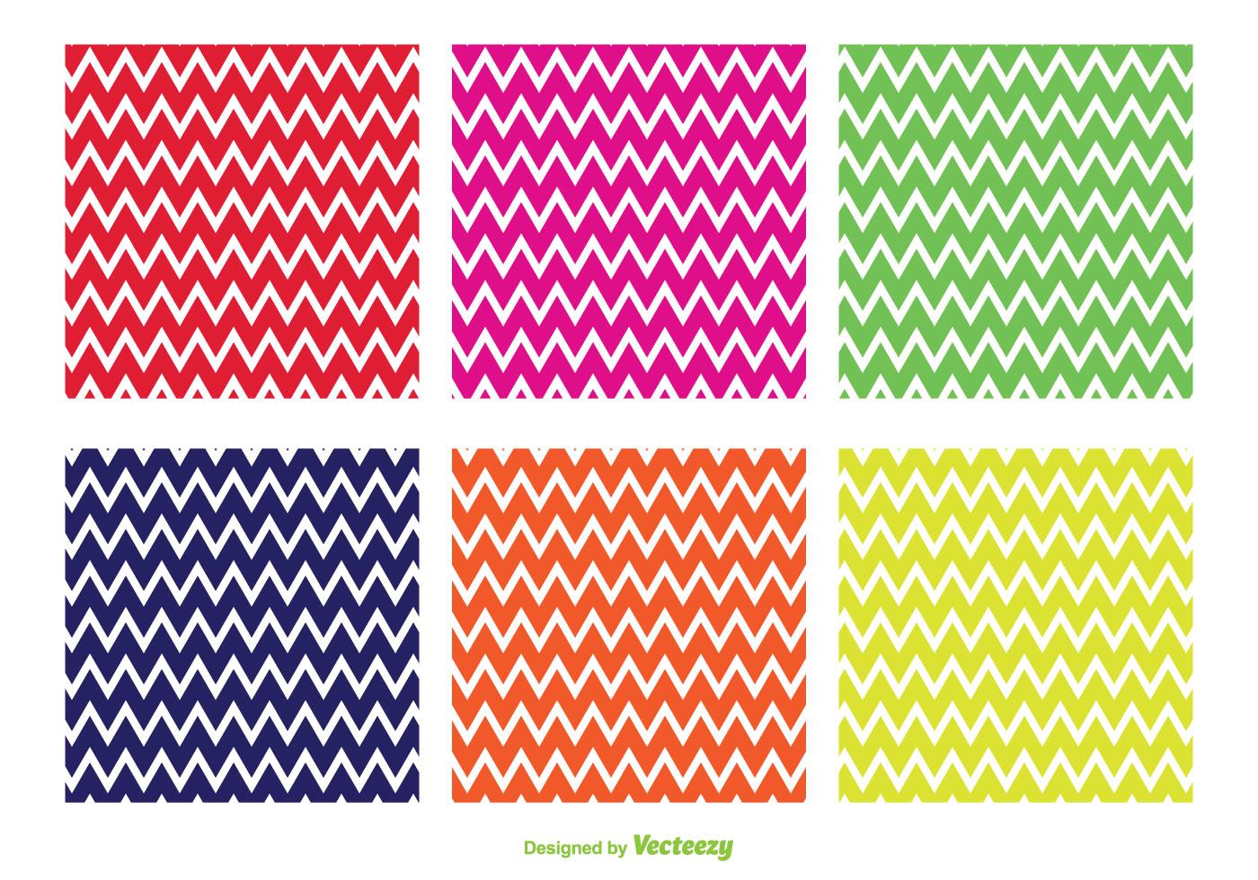 Bright Zig Zag Vector Patterns 106846 Vector Art at Vecteezy