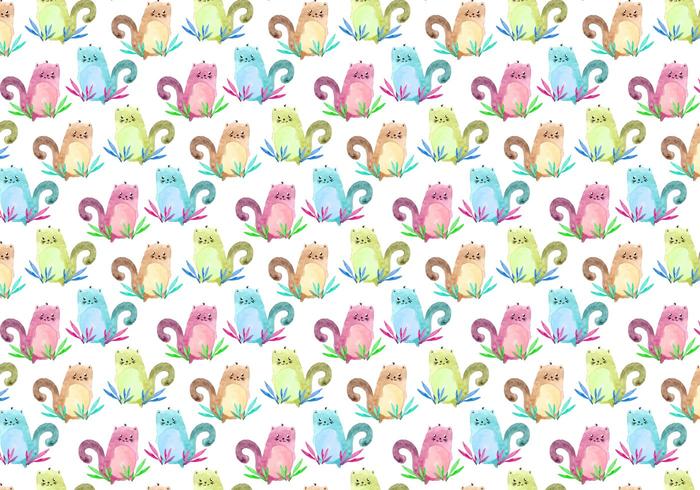 Free Vector Pattern With Animals