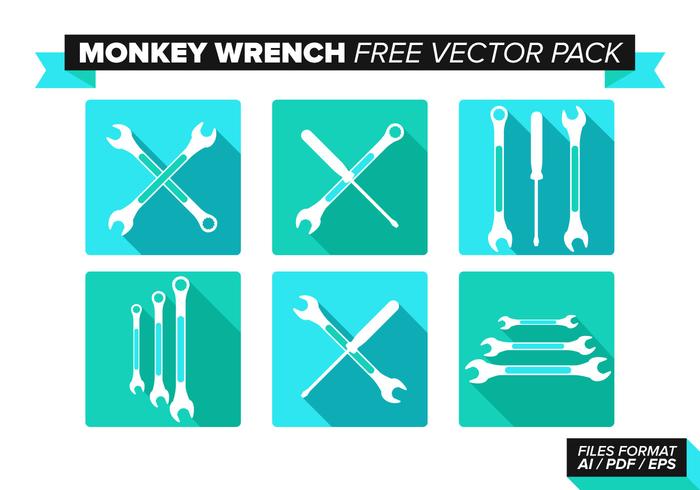 Monkey Wrench Free Vector Pack Monkey Wrench Free Vector Pack
