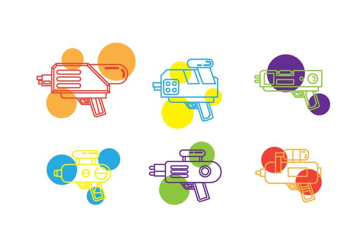 Free Water Gun Vector 1