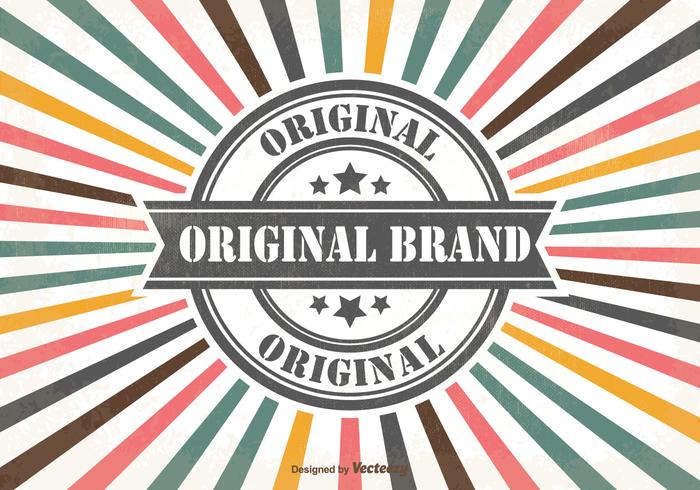 Promotional Sales Retro Background vector