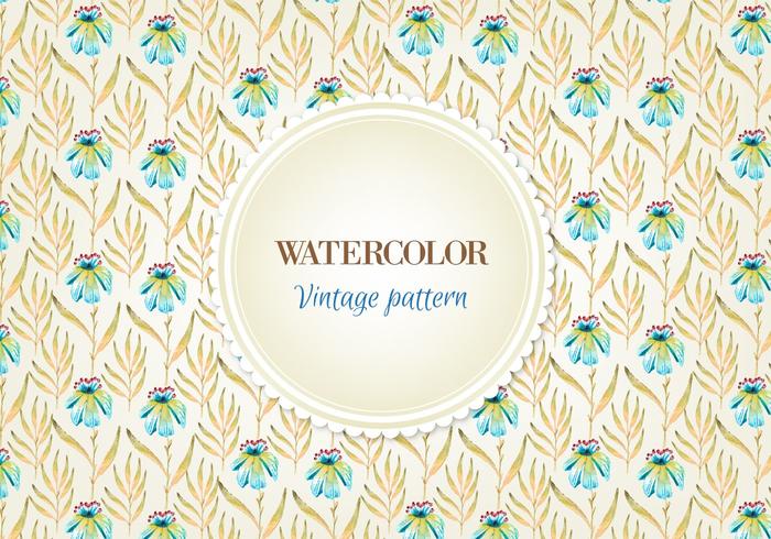 Free Vector Floral Pattern