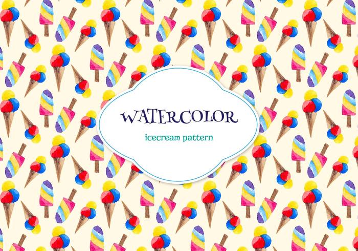 Free Watercolor Vector Pattern