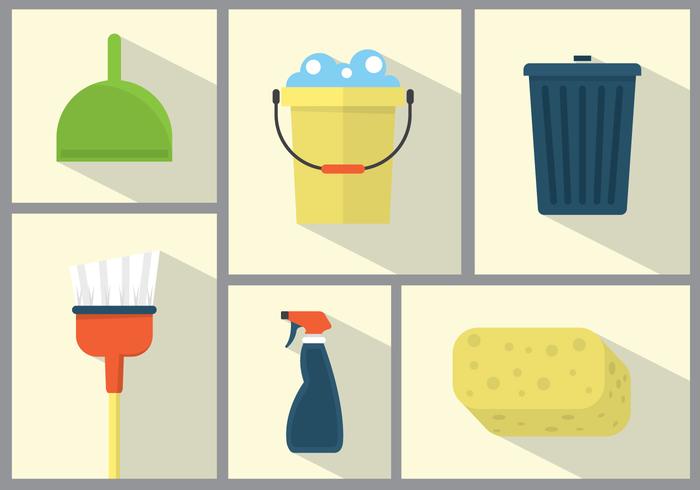 Spring Cleaning Illustrations vector