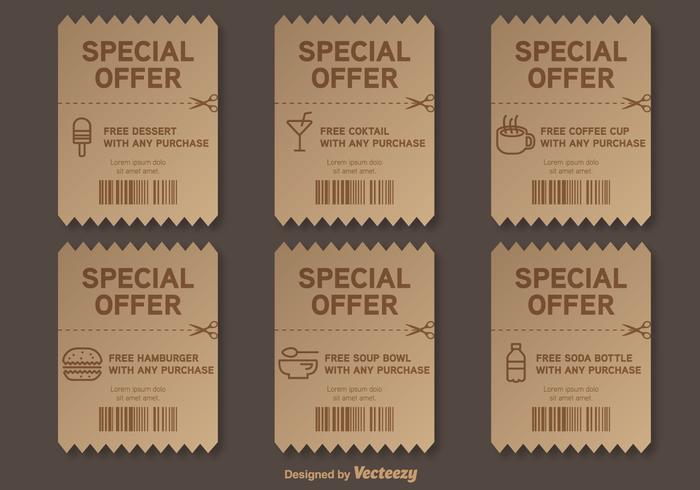 Special Offer Vector Voucher