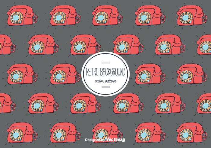 Retro Telephone Background Retro Telephone Background