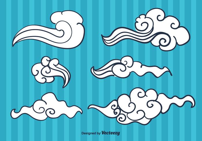 Free Chinese Cloud Vector