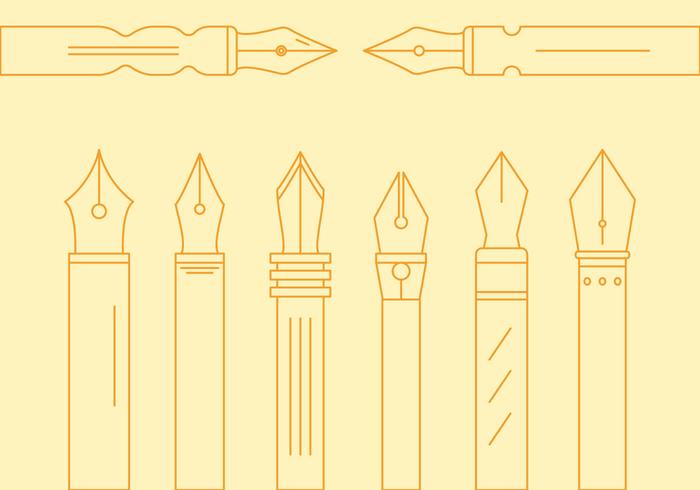 Free Pen Nib Vector 1