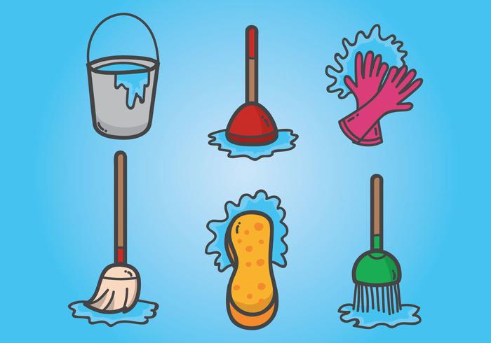 Spring Cleaning Vectors