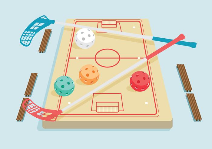 Floorball Vector