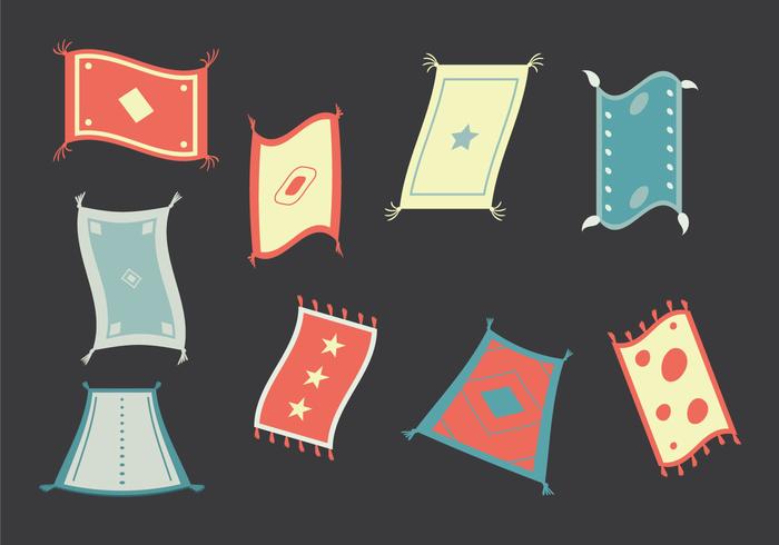 Free Magic Carpet Vector Illustration