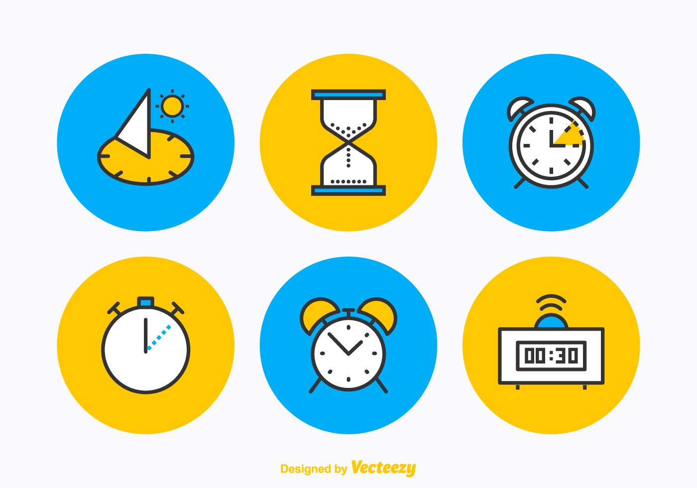 Download Time Vector Icon Set - Download Free Vector Art, Stock ...