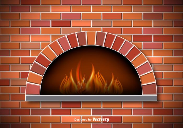 Vector Rustic Pizza Oven 107255 Vector Art at Vecteezy