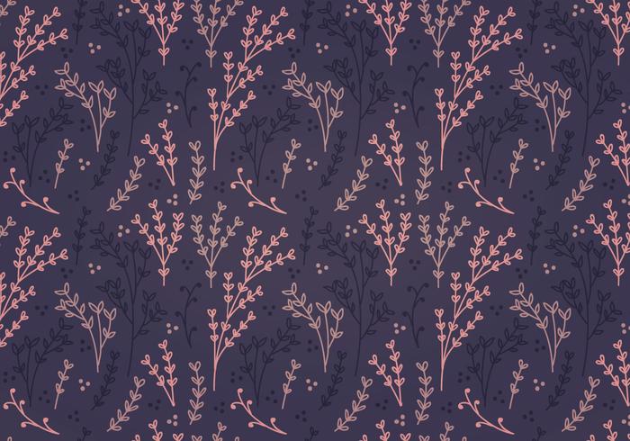 Spring Flower Vector Patterns