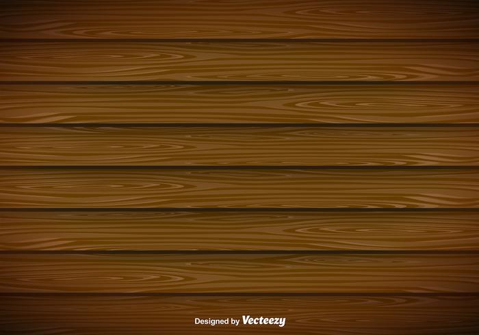 Modern Wooden Planks Vector Background