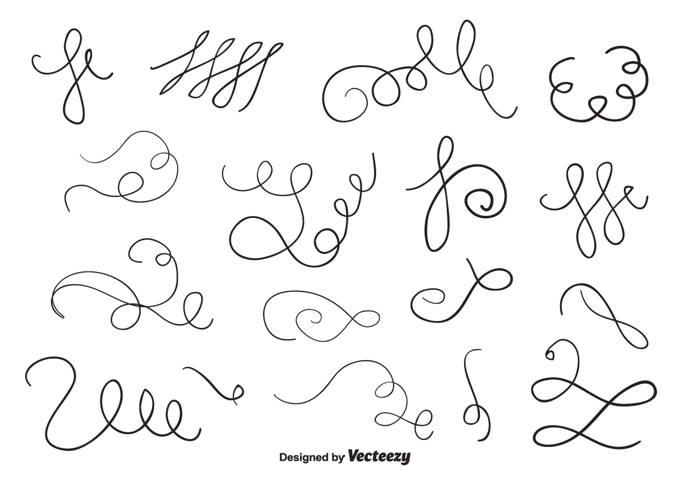 Download Hand Drawn Ornaments Vector Pack - Download Free Vectors, Clipart Graphics & Vector Art