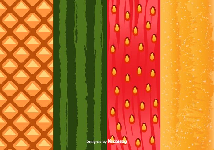 Fruit Peel Pattern Vector