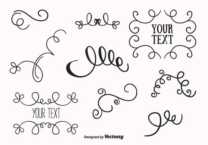 Free Ornaments Set Vector