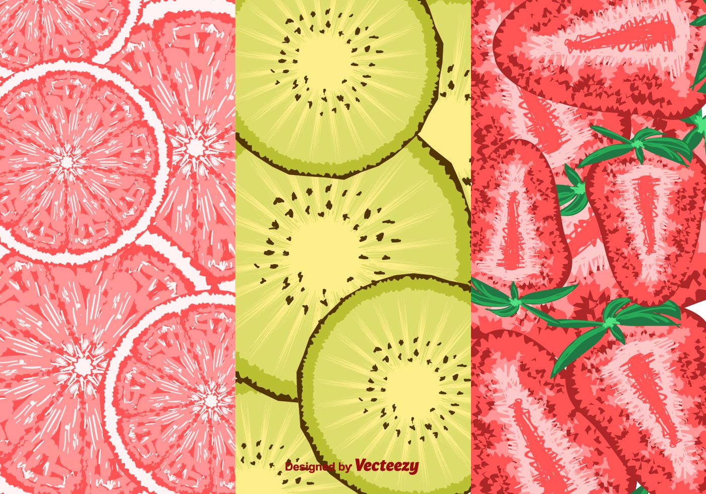 Download Slice Of Fruits Pattern Vector - Download Free Vectors ...