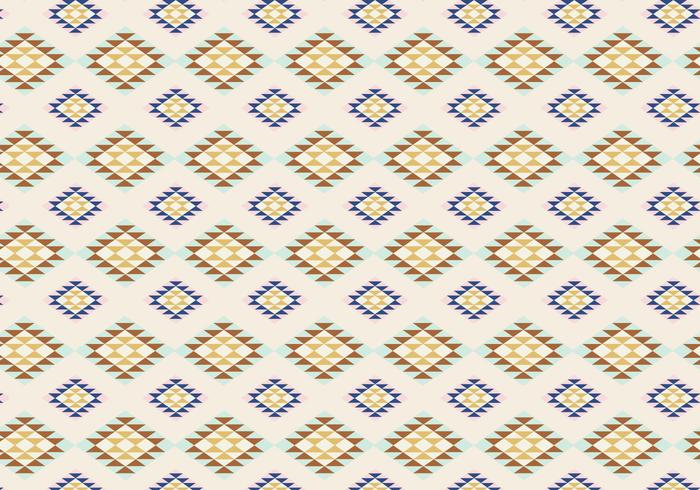 Geometric Native Pattern Background vector