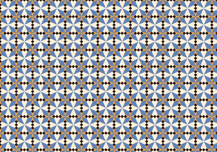 Purple Morrocan Mosaic Pattern vector