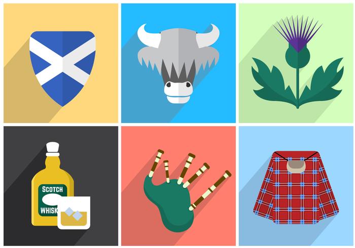 Escocia Ilustraciones vectoriales vector