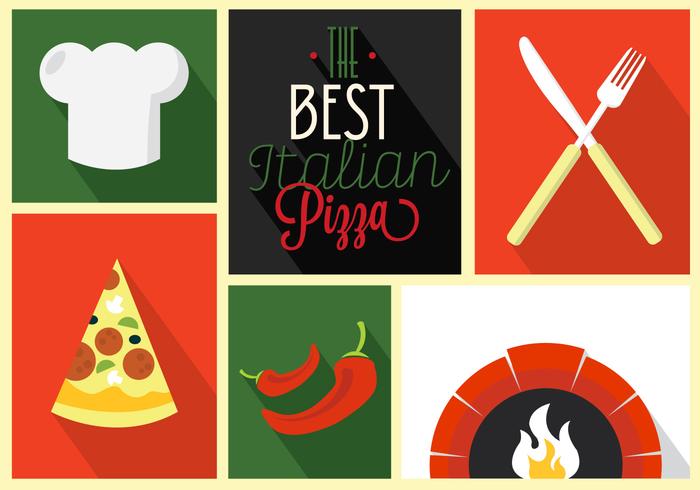 Pizza Vector Icons