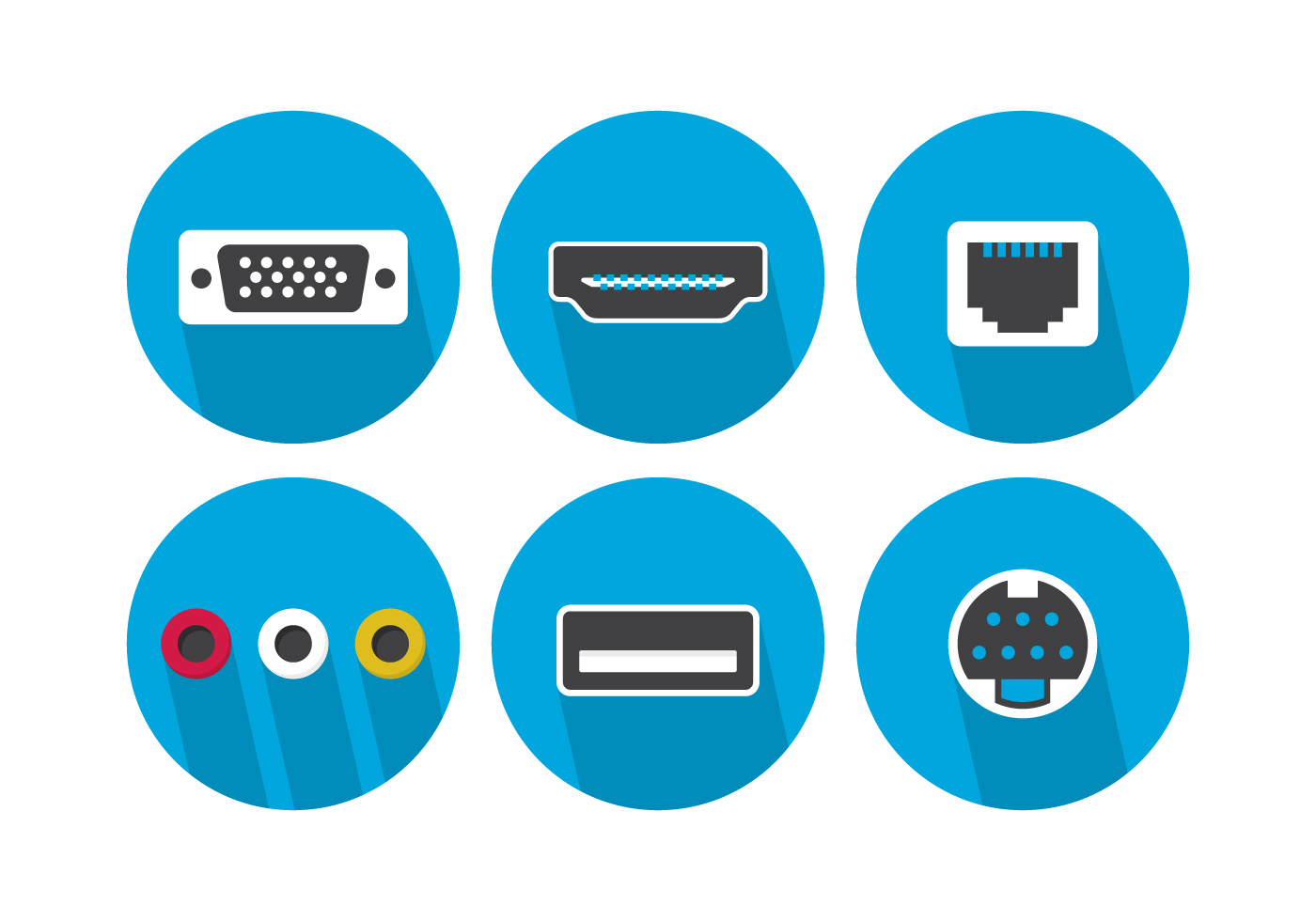 Computer Connectors Download Free Vector Art, Stock Graphics & Images