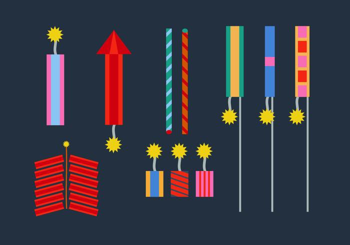 Free Fire Crackers Vectors